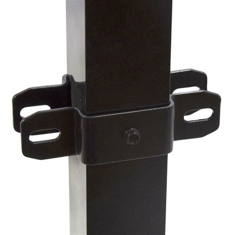 metal fence mounting brackets|ornamental fence brackets.